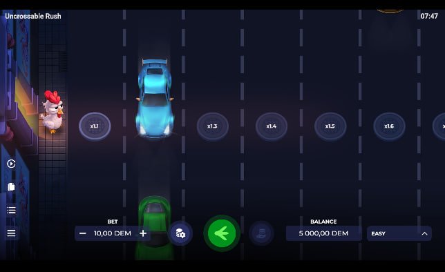 Guide de uncrossable rush casino